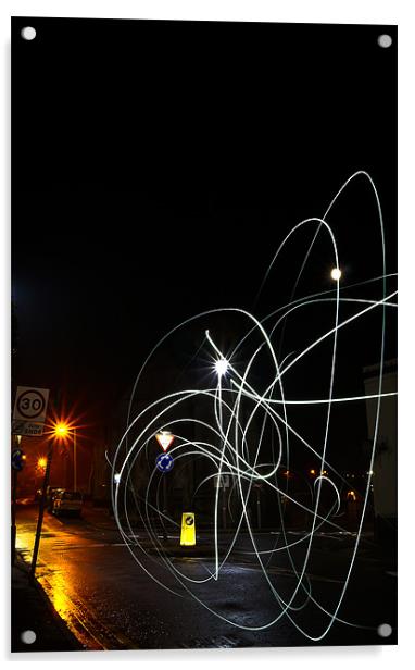 Signal maneuver Acrylic by Liam Spence