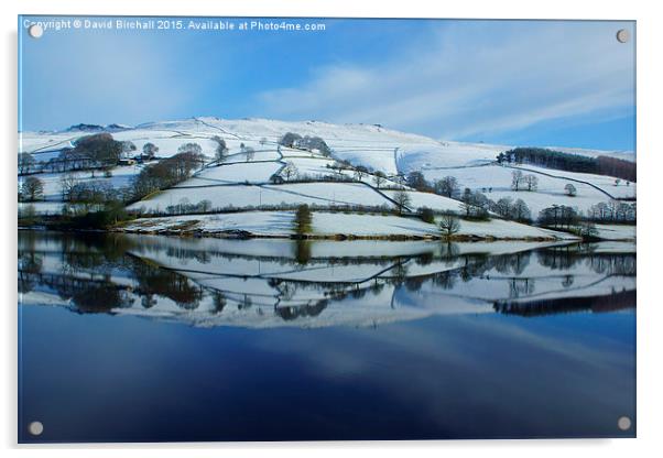  Derwent Valley Reflections Acrylic by David Birchall