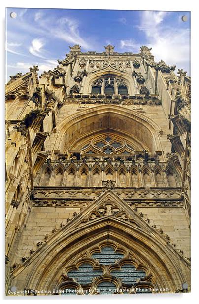 York Minster Acrylic by A B