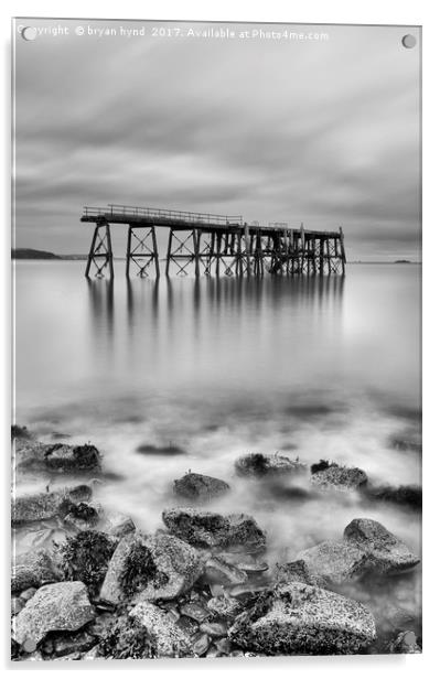 Carlingnose Pier Acrylic by bryan hynd