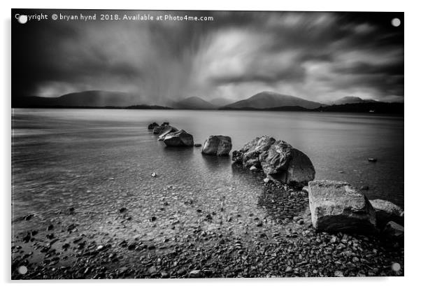 The Loch Acrylic by bryan hynd