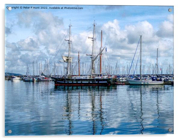 TS Royalist Reflections Acrylic by Peter F Hunt