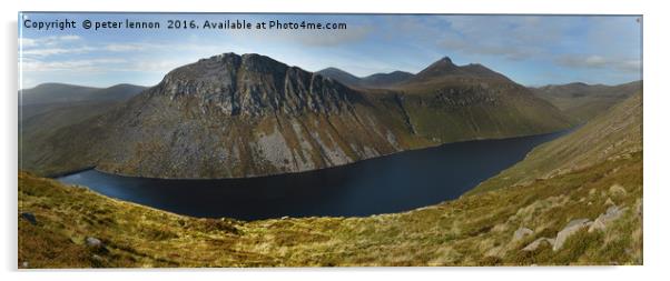 Wonderful Ben Crom Acrylic by Peter Lennon