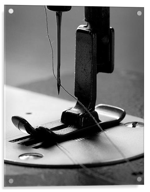 Tailor's sewing machine Acrylic by Martin Doheny