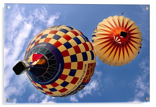Baloons over head Acrylic by Martin Doheny