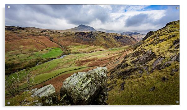  Eskdale Valley Acrylic by Andy McGarry