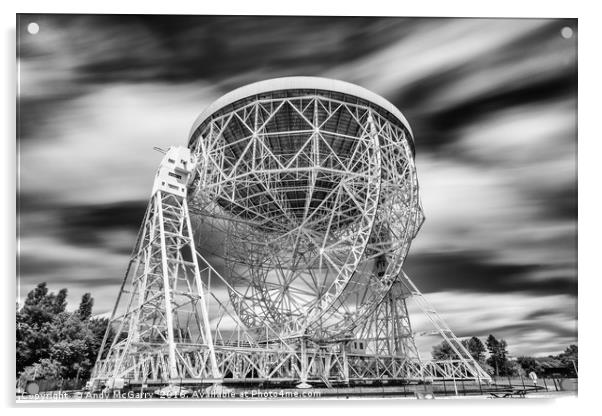Jodrell Bank Acrylic by Andy McGarry