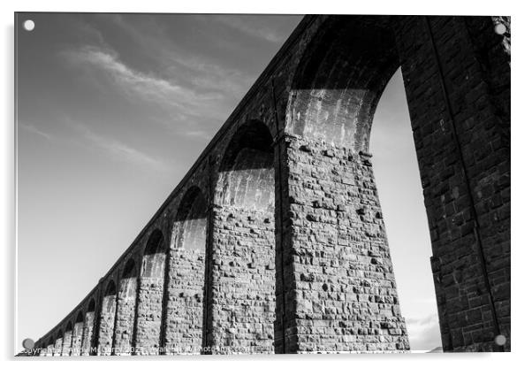 Ribblehead Viaduct Acrylic by Andy McGarry