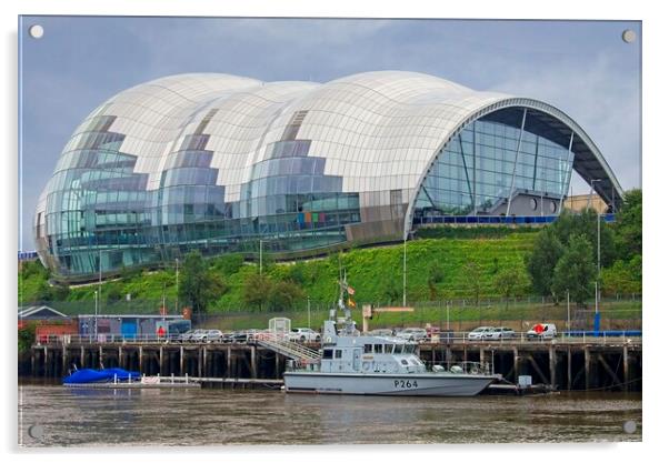 Sage Gateshead Acrylic by Martyn Arnold