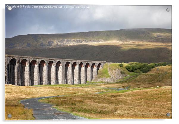 Ribblehead Acrylic by Paula Connelly