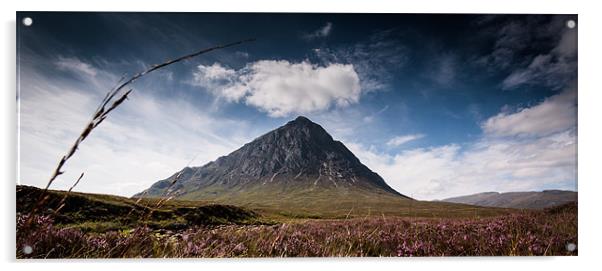 FInally - A Buachaille shot to be proud of. Acrylic by Ross Vernal