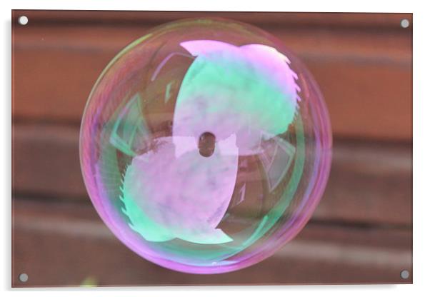 Bubble Magic Acrylic by Mark Jeapes