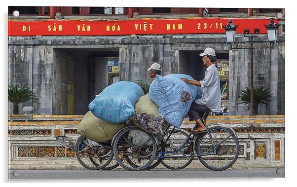 Vietnamese Transport Acrylic by colin chalkley