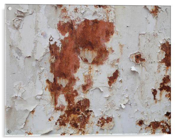 Flaking paint Acrylic by Leighton Collins