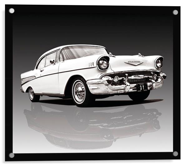 American Classic - Chevrolet Acrylic by mark tudhope