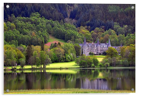 Tigh Mor,Trossachs,Scotland Acrylic by jim wilson