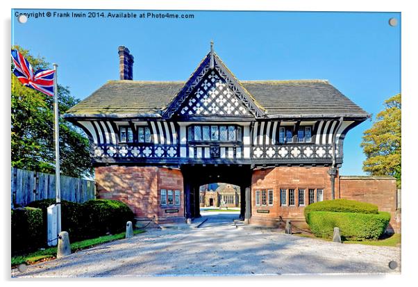 Thornton Manor’s Gatehouse Acrylic by Frank Irwin