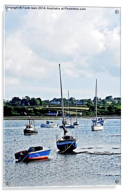 Looking out across Red Wharf Bay, Anglesey, North  Acrylic by Frank Irwin