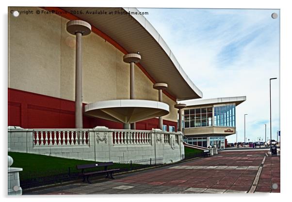 New Brighton Floral Pavilion Acrylic by Frank Irwin