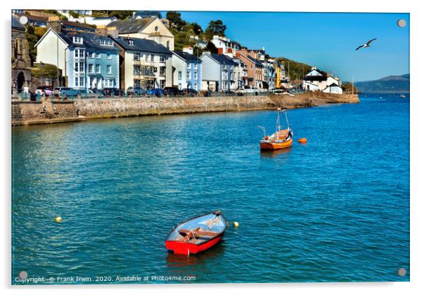 Aberdovey, Sea-front properties Acrylic by Frank Irwin