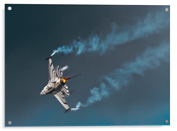 F16 Bank Acrylic by Gareth Burge Photography