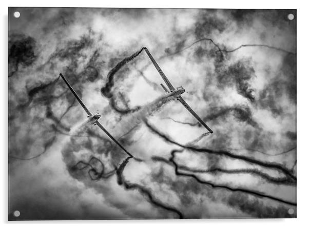 Rorscharch In The Sky Acrylic by Gareth Burge Photography