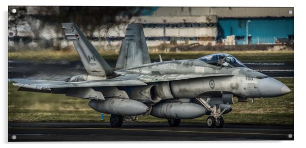 Hornet Ready to Roll Acrylic by Gareth Burge Photography