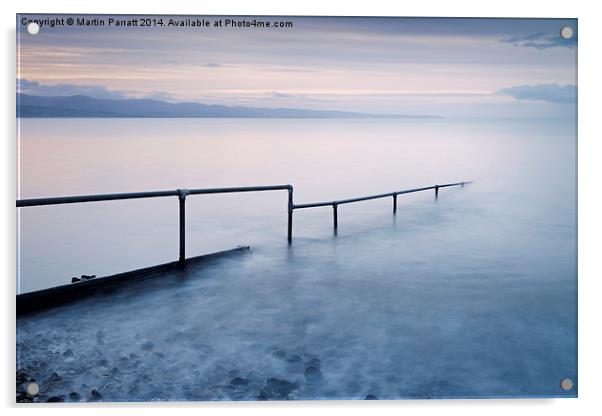  Beach at Dawn Acrylic by Martin Parratt