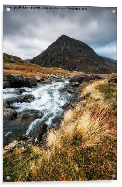  Pen yr Ole Wen Acrylic by Martin Parratt