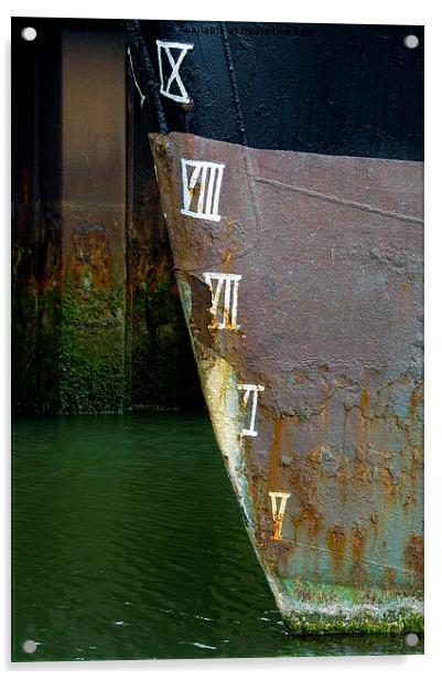 Old Boat Acrylic by Martin Parratt