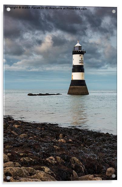 Penmon Point Lighthouse Acrylic by Martin Parratt