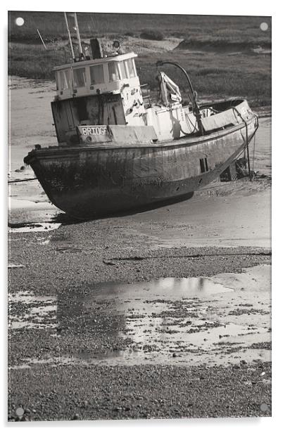 Shoreham Boat 3 Acrylic by Richard Cooper-Knight