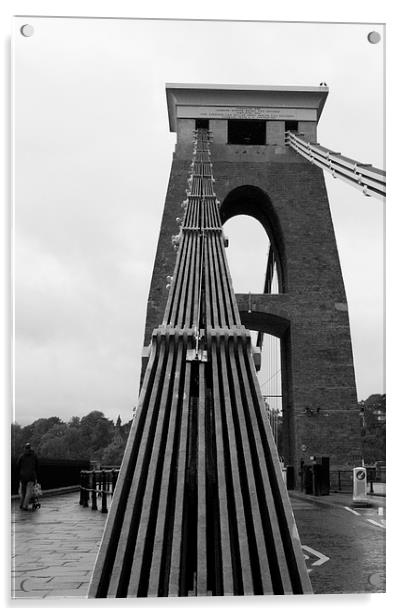 Clifton Suspension Bridge Acrylic by Paul Austen