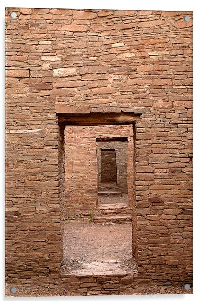 Chaco Canyon Acrylic by Steven Ralser