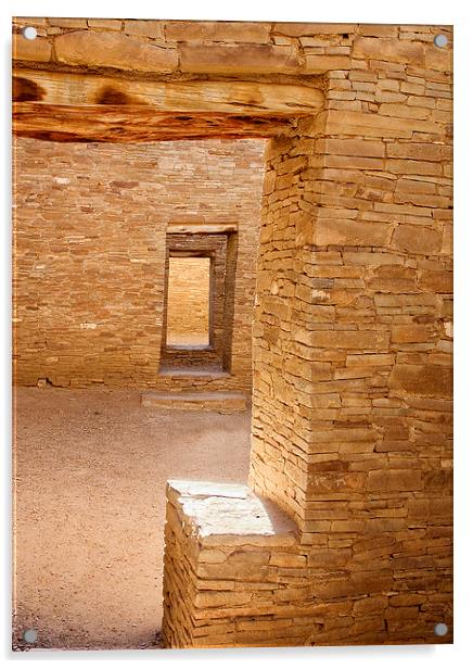Chaco Canyon Acrylic by Steven Ralser
