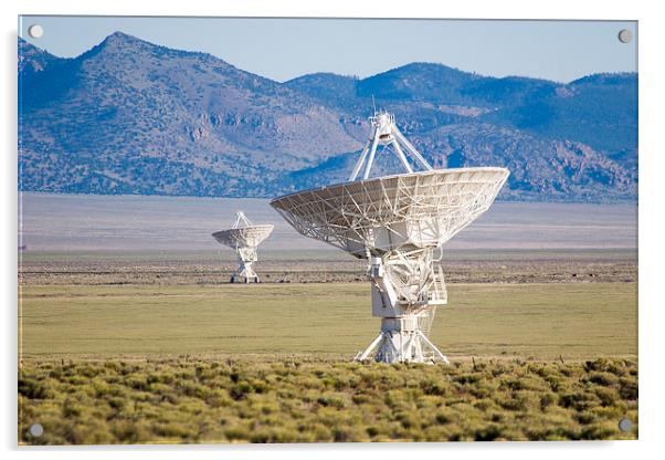 Very Large Array Acrylic by Steven Ralser