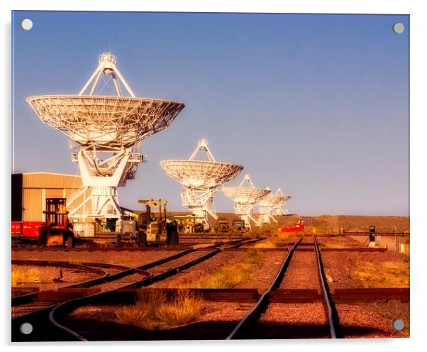 VLA - Socorro - New Mexico Acrylic by Steven Ralser