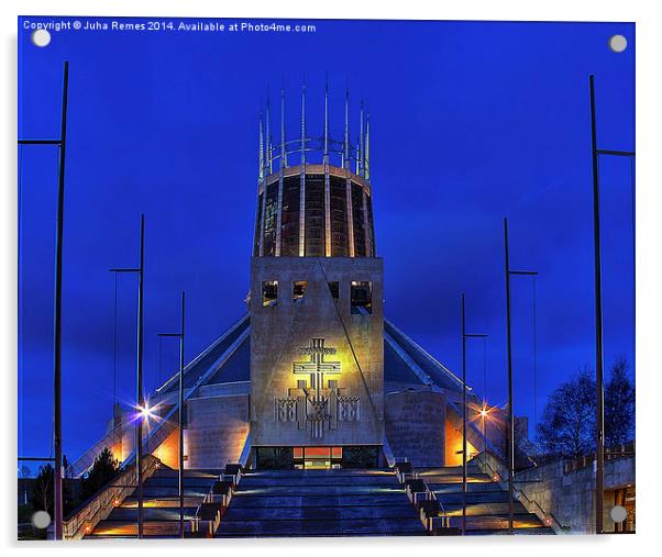 Metropolitan Cathedral of Christ the King Acrylic by Juha Remes