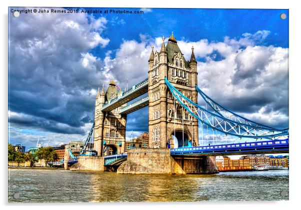 Tower Bridge Acrylic by Juha Remes