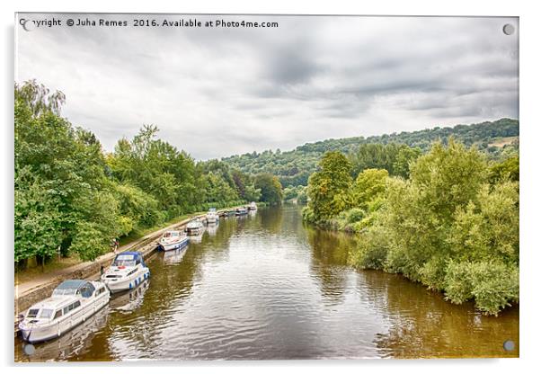 River Thames Acrylic by Juha Remes