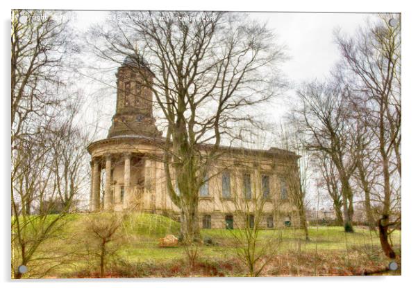Saltaire United Reformed Church Acrylic by Juha Remes