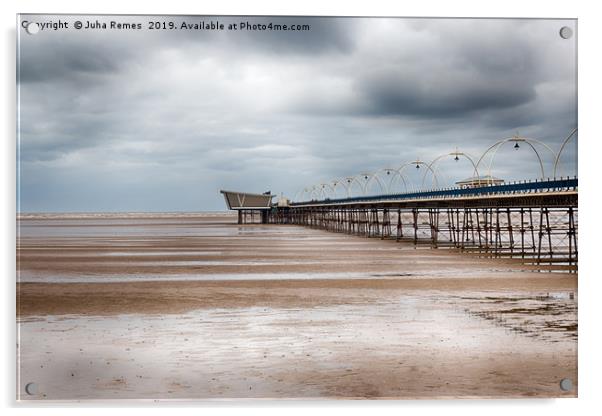 Southport Pier Acrylic by Juha Remes