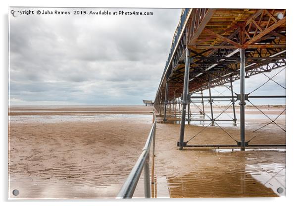 Southport Pier Acrylic by Juha Remes