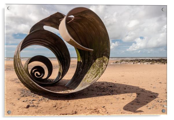 Mary's Shell, Cleveleys Acrylic by Wendy Williams CPAGB