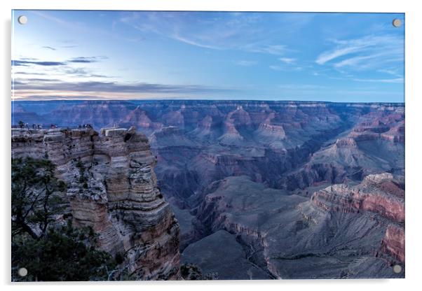 Early Evening at the Grand Canyon No. 1 Acrylic by Belinda Greb
