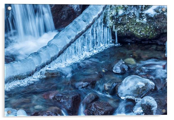 Ice and Water, No. 3 Acrylic by Belinda Greb