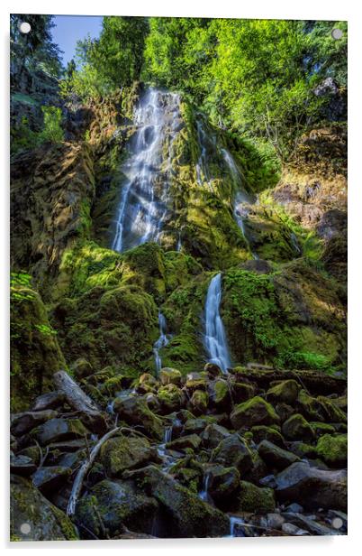 Moon Falls, No. 2 Acrylic by Belinda Greb