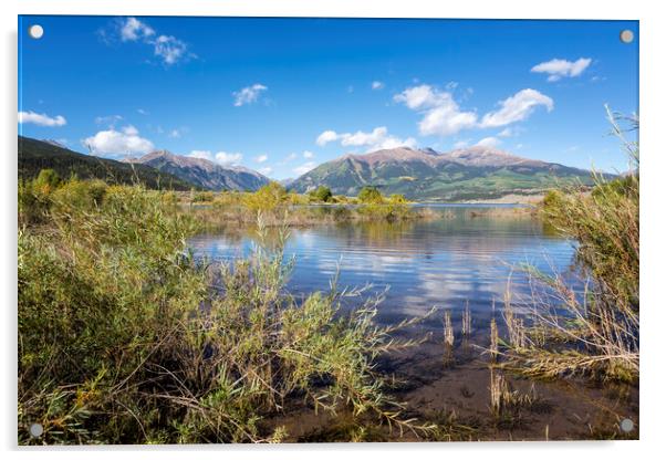 The Peace and Beauty of Twin Lakes Colorado, No. 1 Acrylic by Belinda Greb