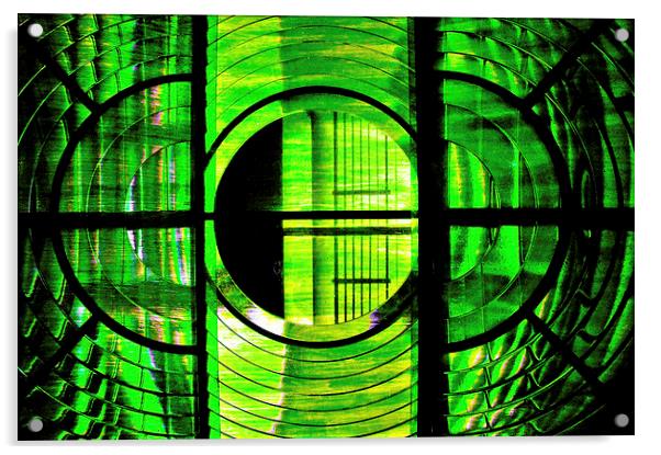 Green Glass Acrylic by Scott Anderson