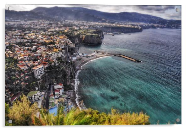 Sorrento View Acrylic by Scott Anderson